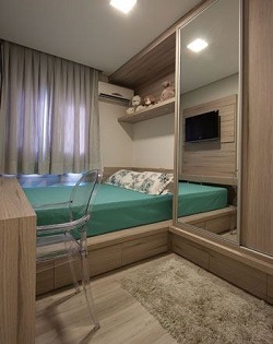 Заказать шкаф с кроватью в спальню от производителя в Москве